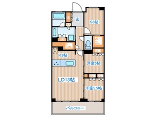 IDEO（310）の物件間取画像